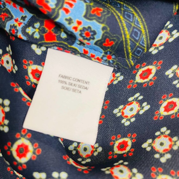 Derek Lam 10 Crosby Crossover SILK Blouse size 6 - Picture 9 of 12